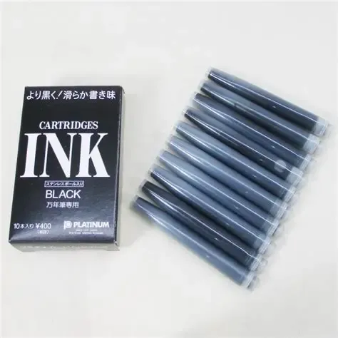 جوهر فشنگی مشکی 10 عددی PLATINUM Dye Ink SPSQ-400